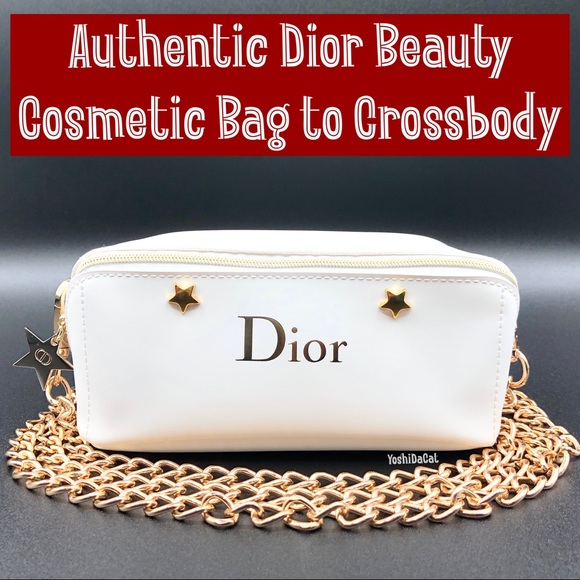 🆕 Dior Beauty Cosmetic Case to Crossbody Bag Purse, New Handbag - Picture 1 of 10